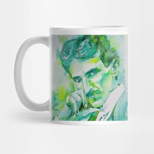 NIKOLA TESLA watercolor portrait .9 Mug